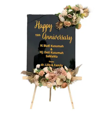 Papan Bunga Akrilik Parijatah Kulon