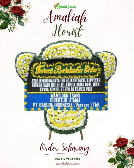 Papan Bunga Duka Parijatah Kulon